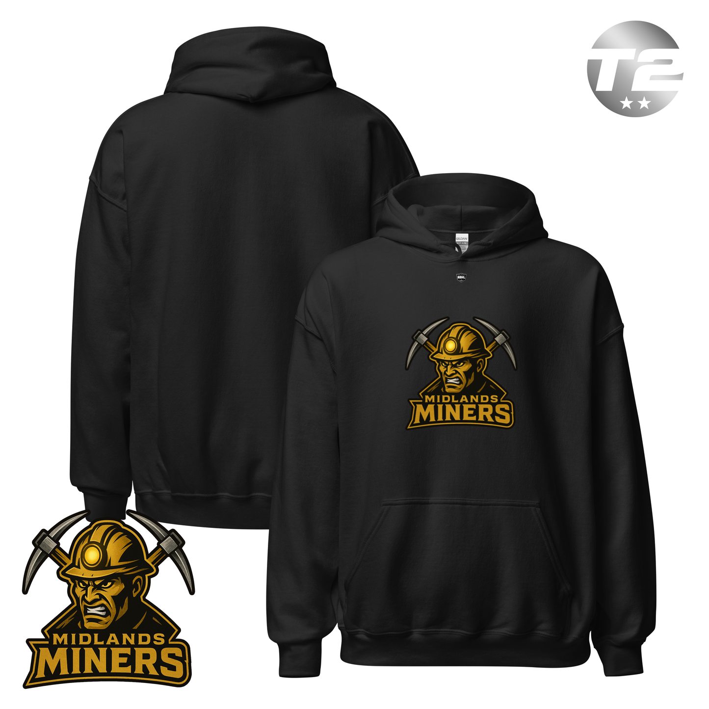 Midlands Miners 2026 Classic Logo Hoodie
