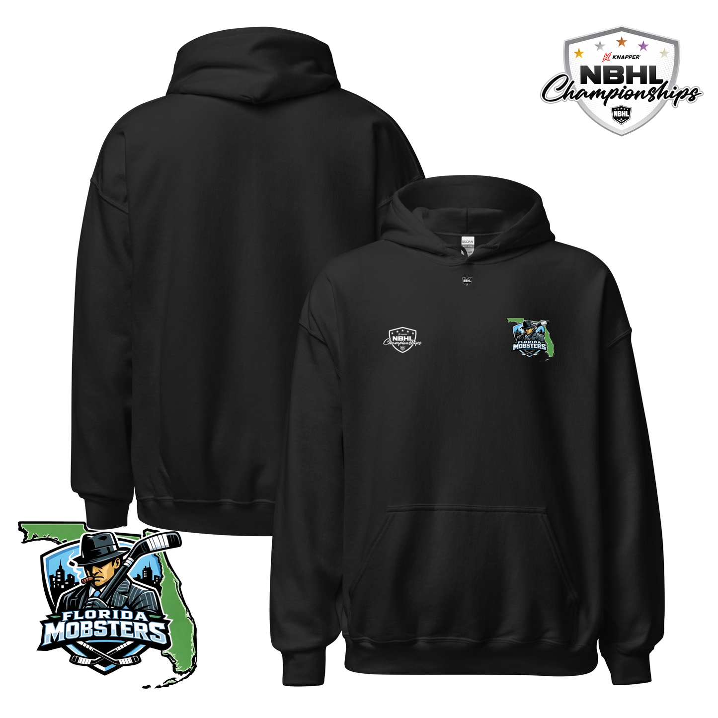 Florida Mobsters 2026 NBHL Cup Team Hoodie
