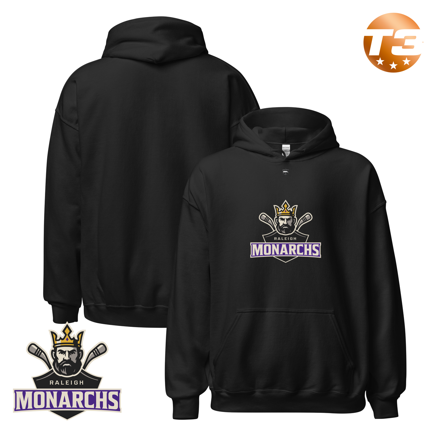 Raleigh Monarchs 2026 Classic Logo Hoodie
