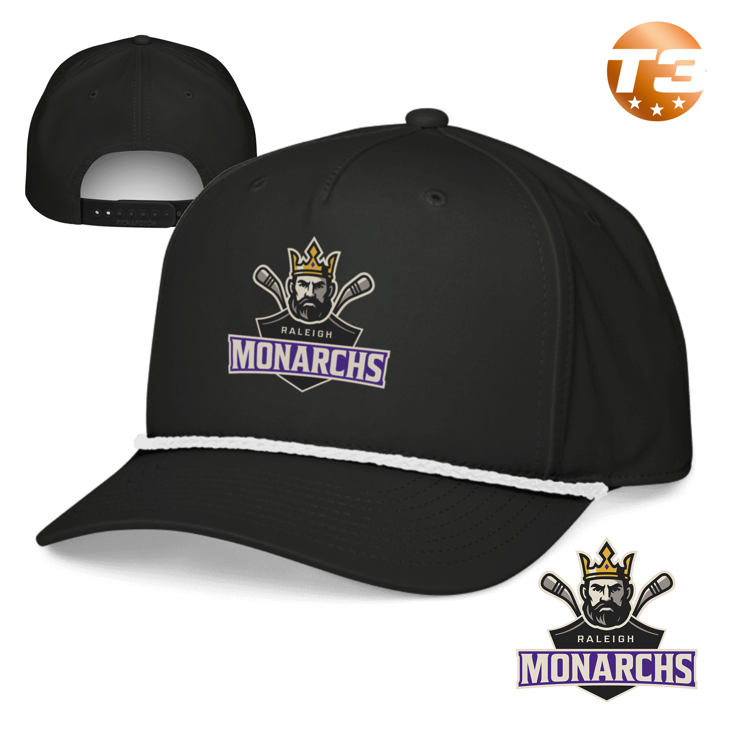 Raleigh Monarchs 2026 Rope Cap