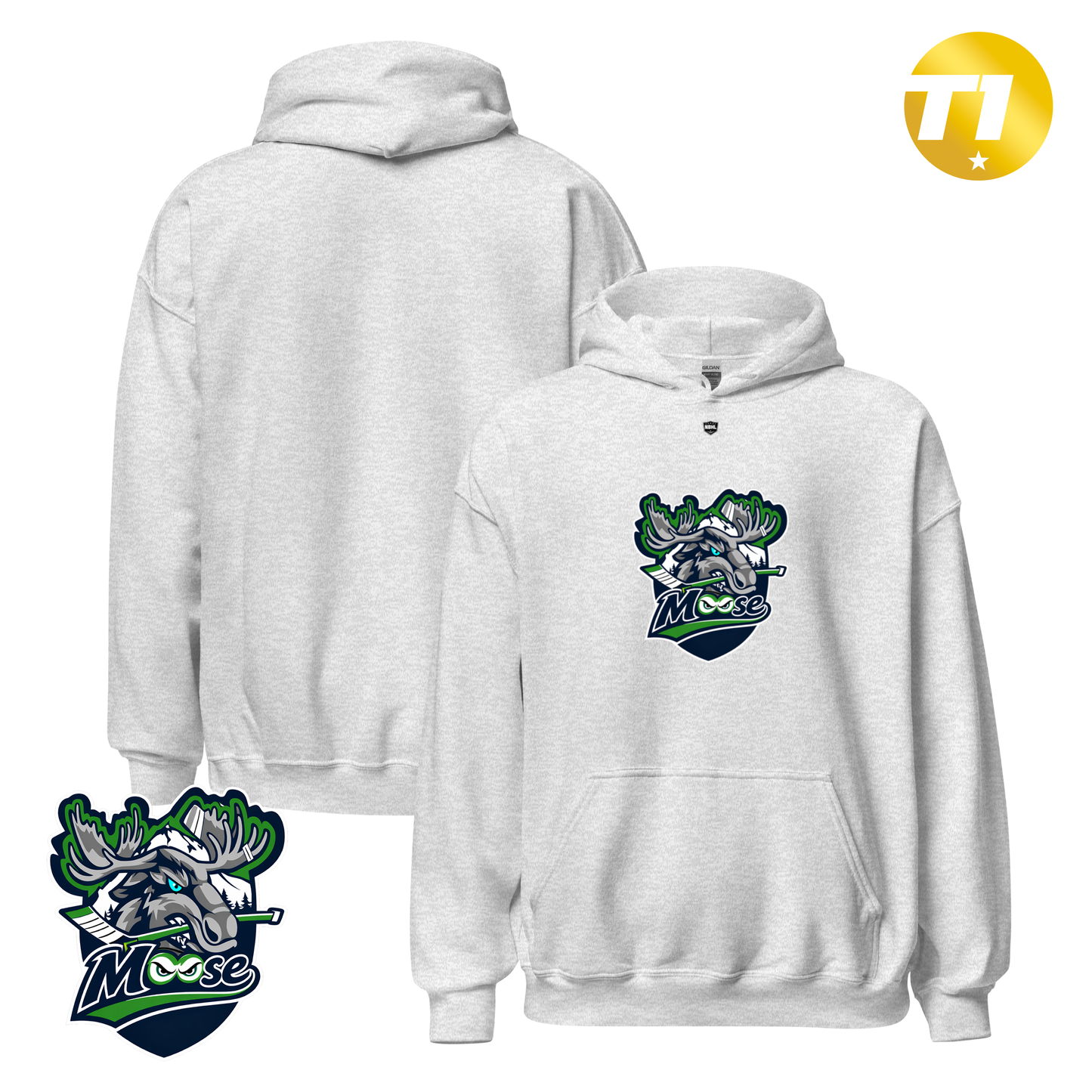 Leominster Moose 2026 Classic Logo Hoodie
