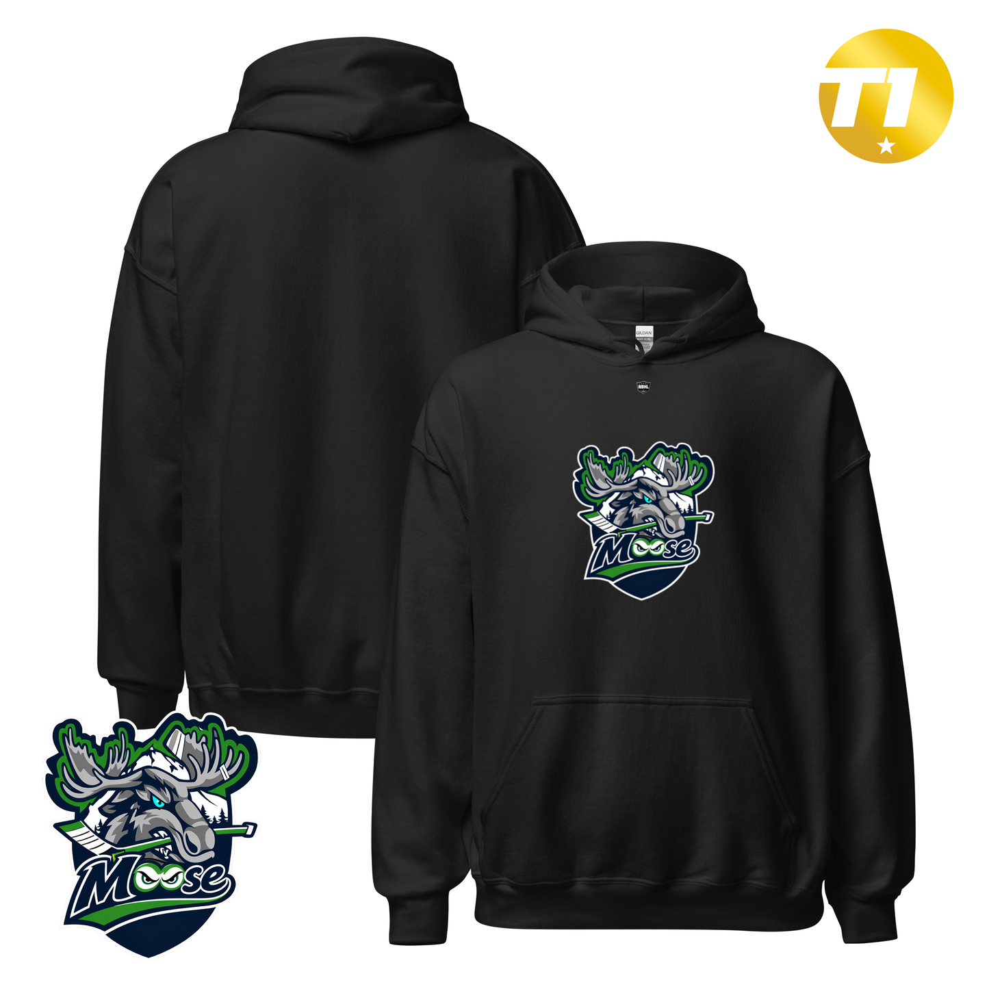 Leominster Moose 2026 Classic Logo Hoodie