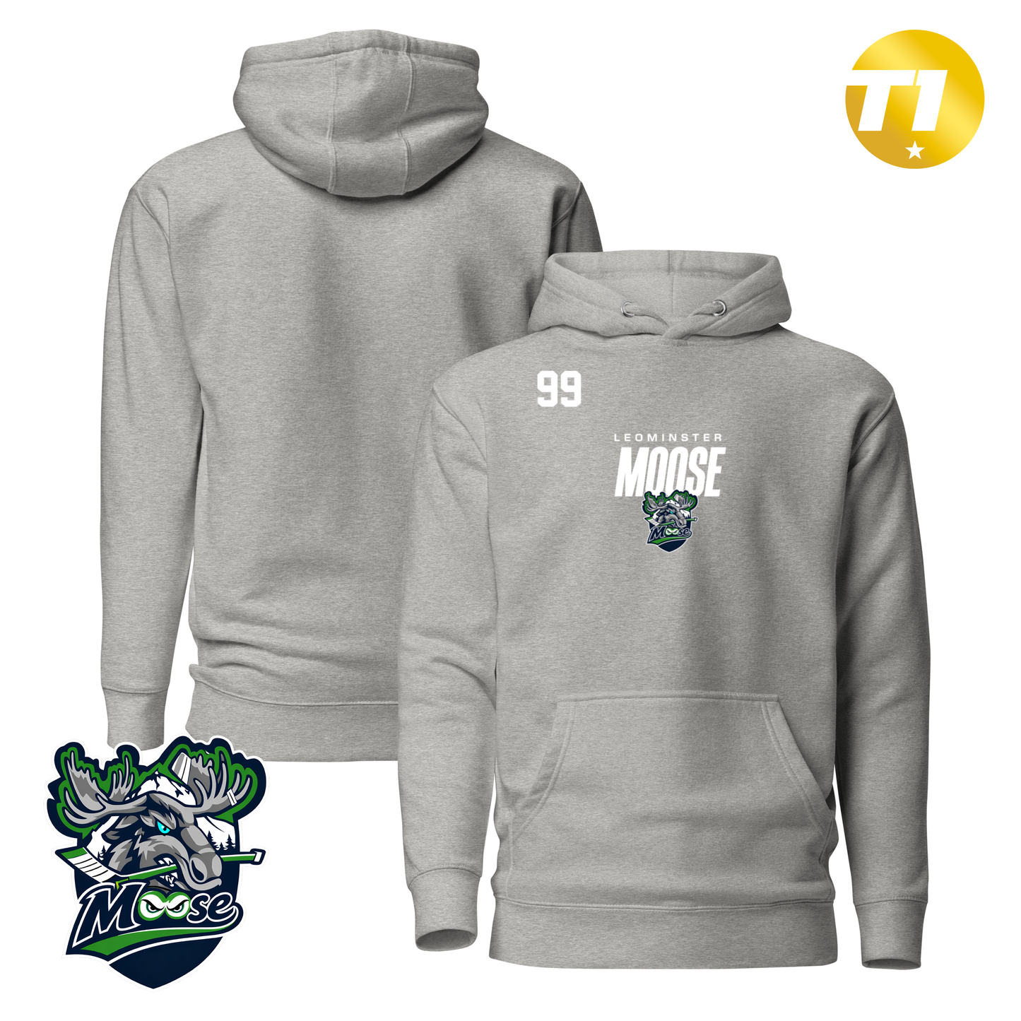 Leominster Moose 2026 Performance Player Hoodie