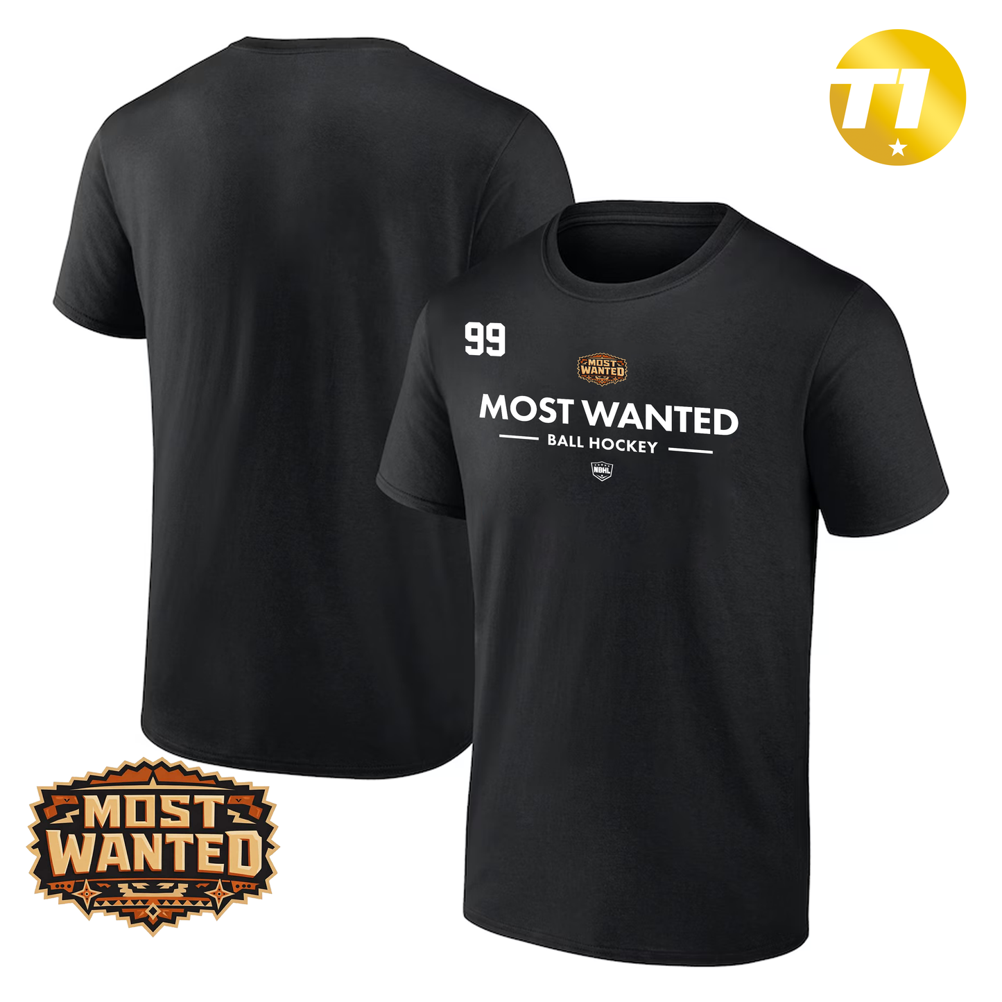 Hamilton Most Wanted 2026 Authentic Pro Primary T-Shirt