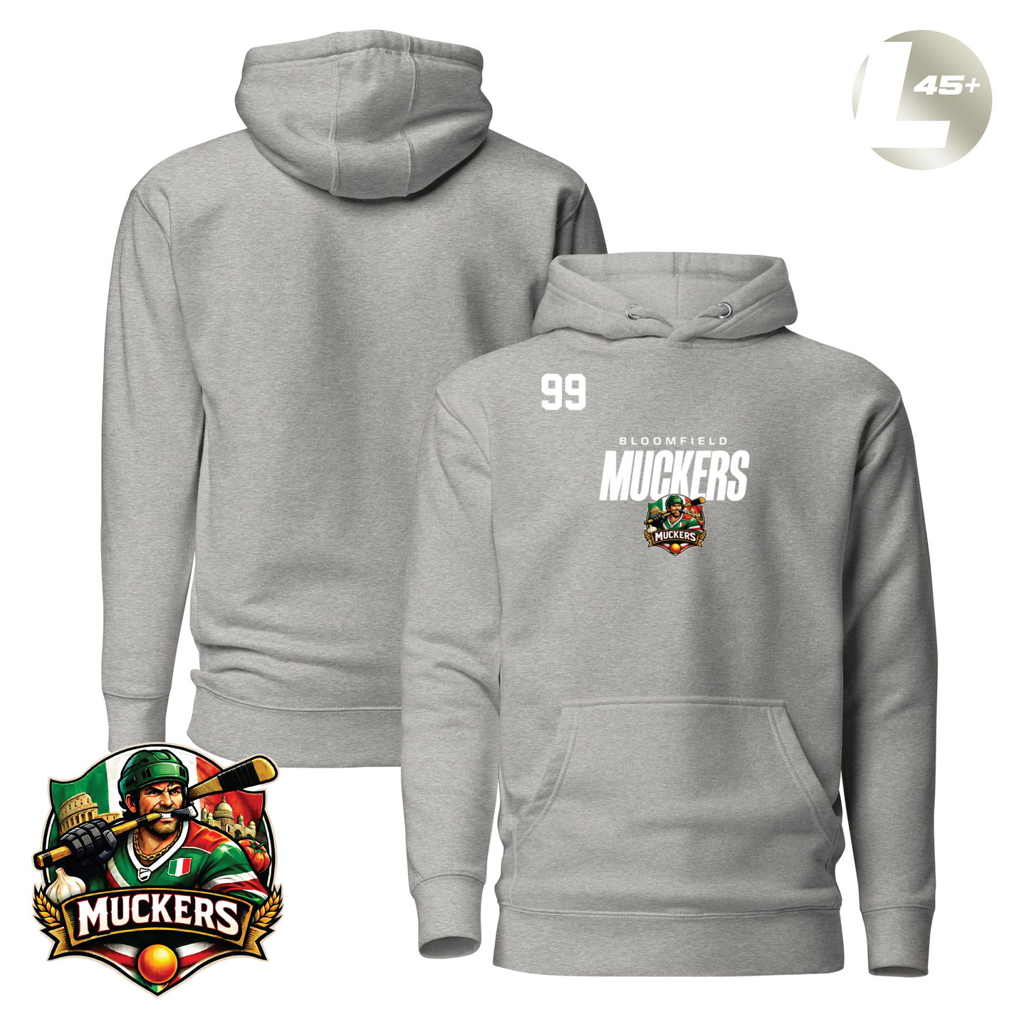 Bloomfield Muckers 2026 Performance Player Hoodie