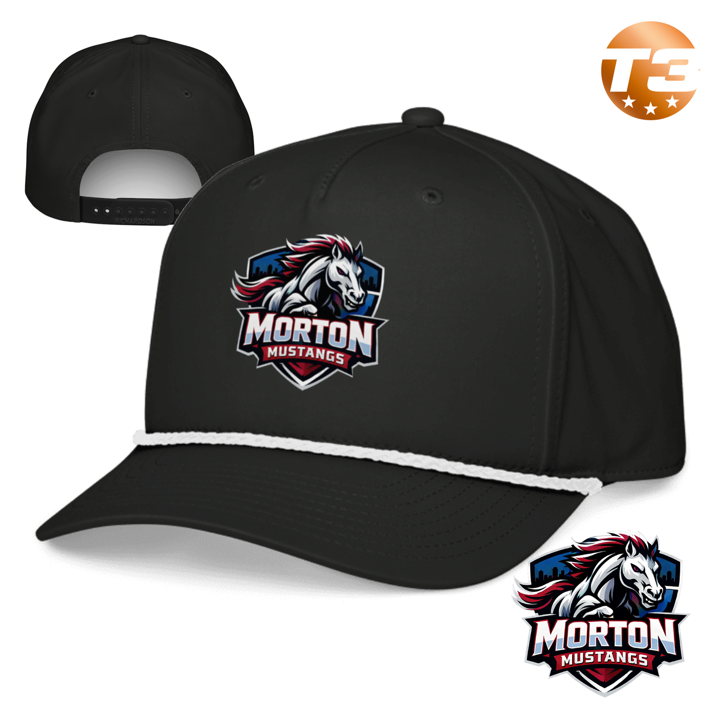 Morton Mustangs 2026 Rope Cap