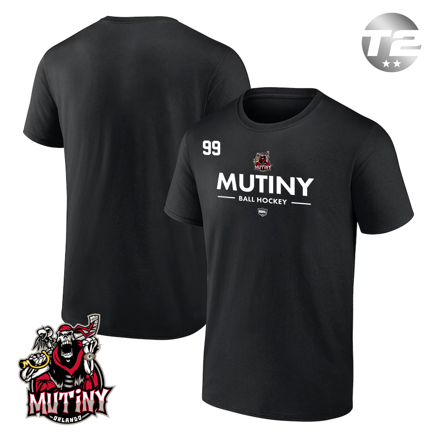 Orlando Mutiny 2026 Authentic Pro Primary T-Shirt