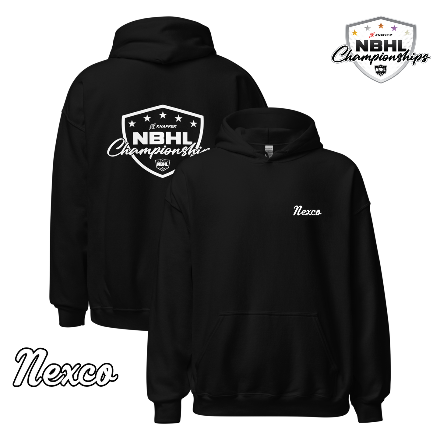 Gloucester Nexco 2025 NBHL Championships Team Hoodie