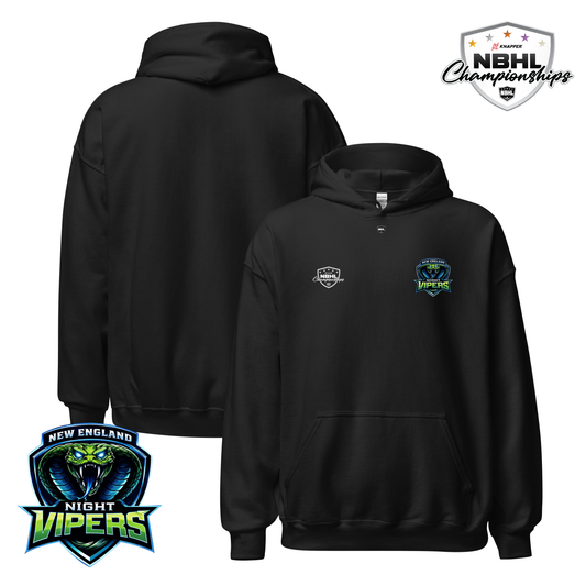 New England Night Vipers 2026 NBHL Cup Team Hoodie