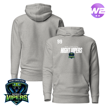 New England Night Vipers 2026 Performance Player Hoodie