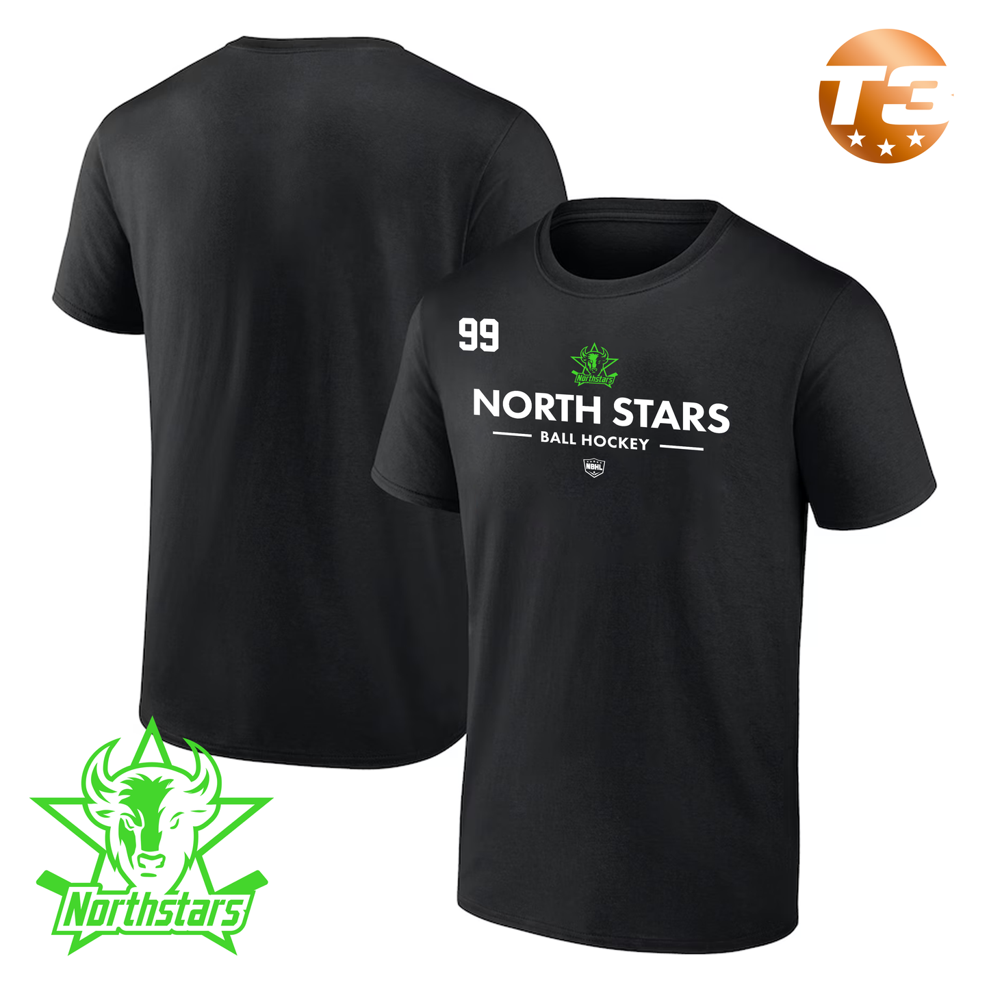 Buffalo North Stars 2026 Authentic Pro Primary T-Shirt