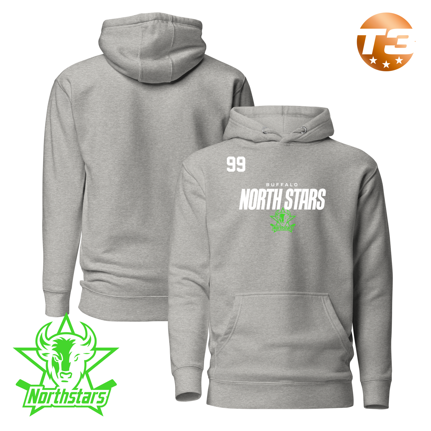 Buffalo North Stars 2026 Performance Player Hoodie