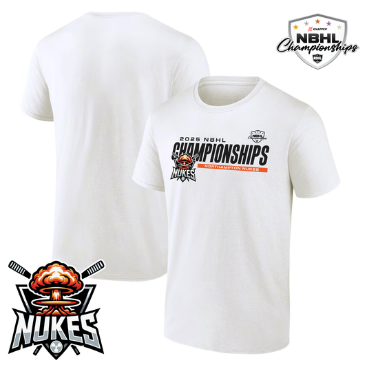 Northampton Nukes 2025 NBHL Championships T-Shirt