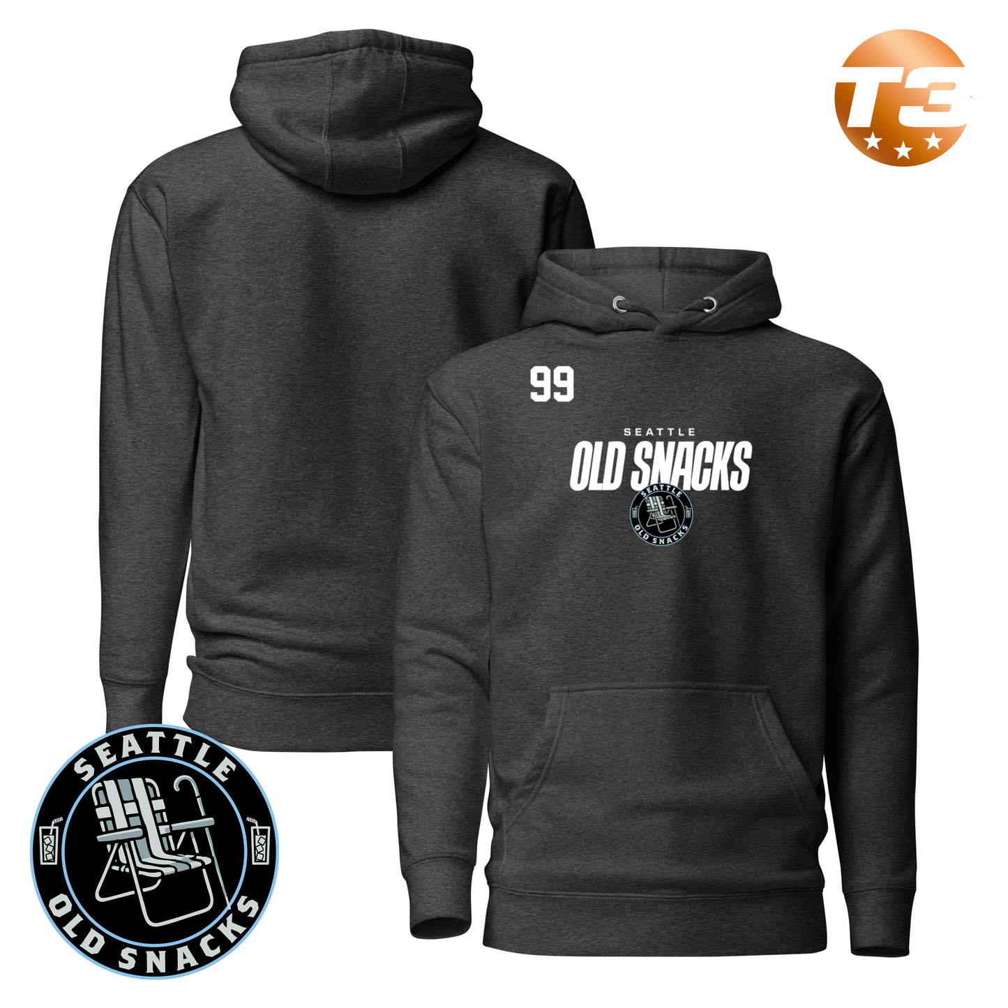 Seattle Old Snacks 2026 Performance Player Hoodie