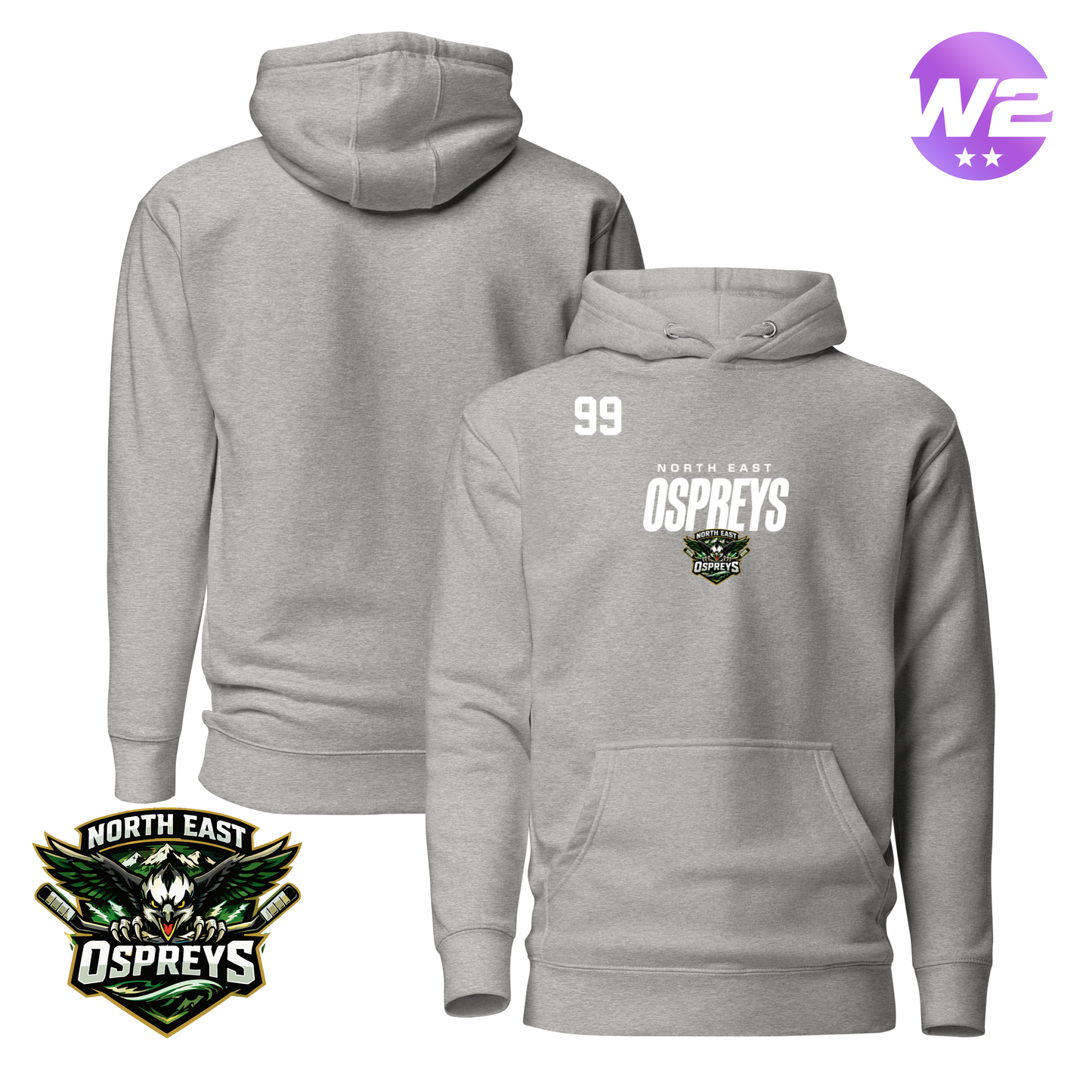 North East Ospreys 2026 Performance Player Hoodie