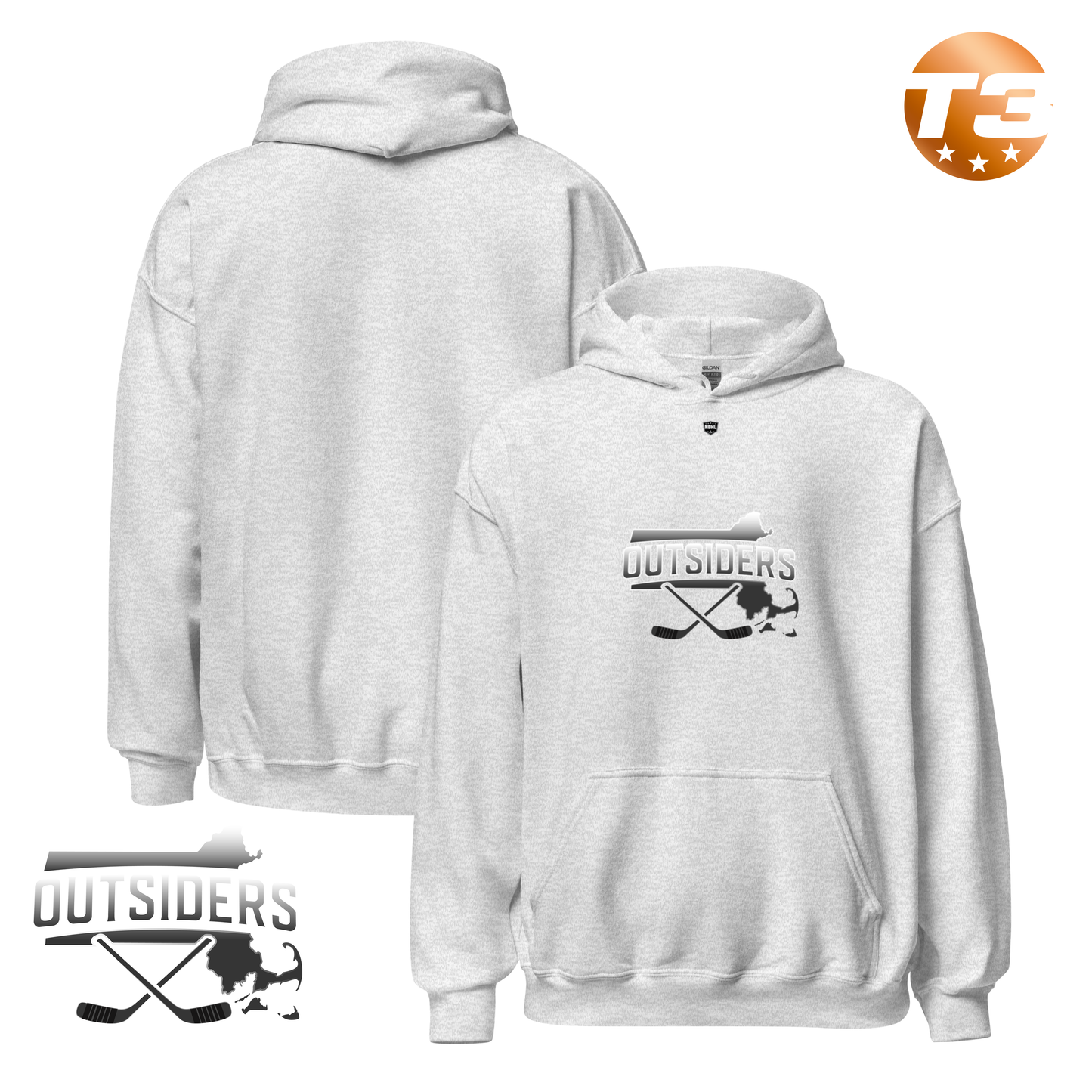 Massachusetts Outsiders 2026 Classic Logo Hoodie