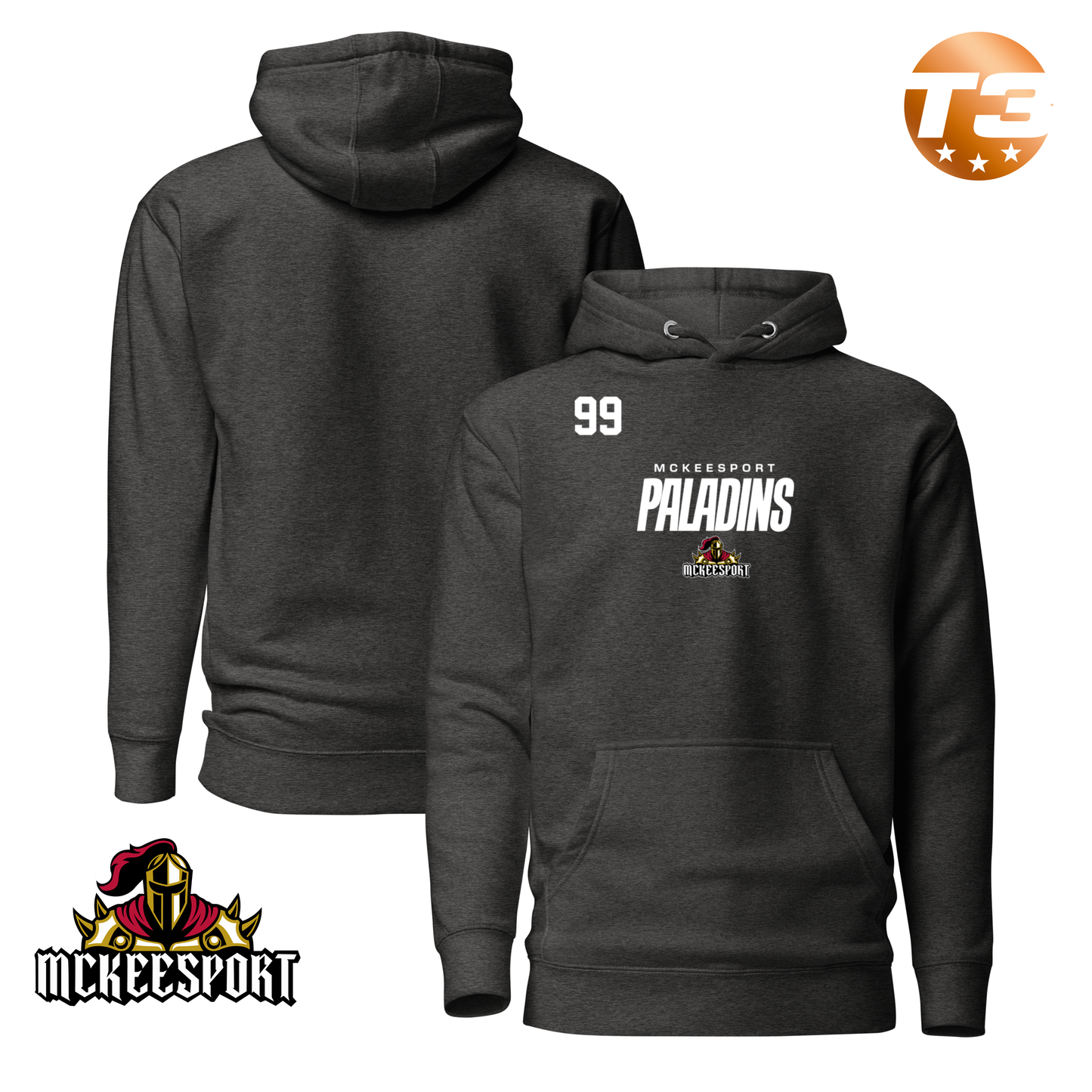 McKeesport Paladins 2026 Performance Player Hoodie