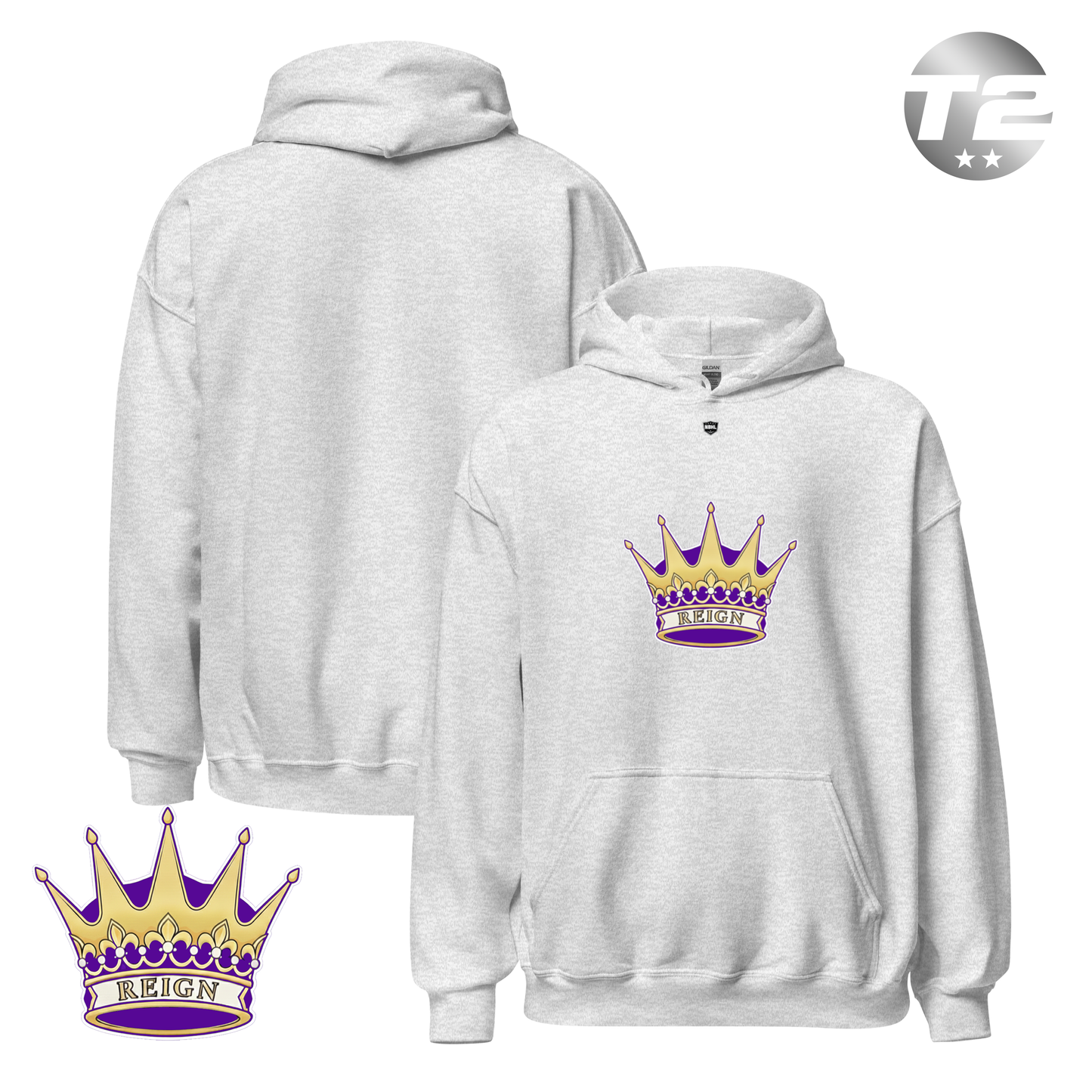 Mid Atlantic Purple Reign 2026 Classic Logo Hoodie