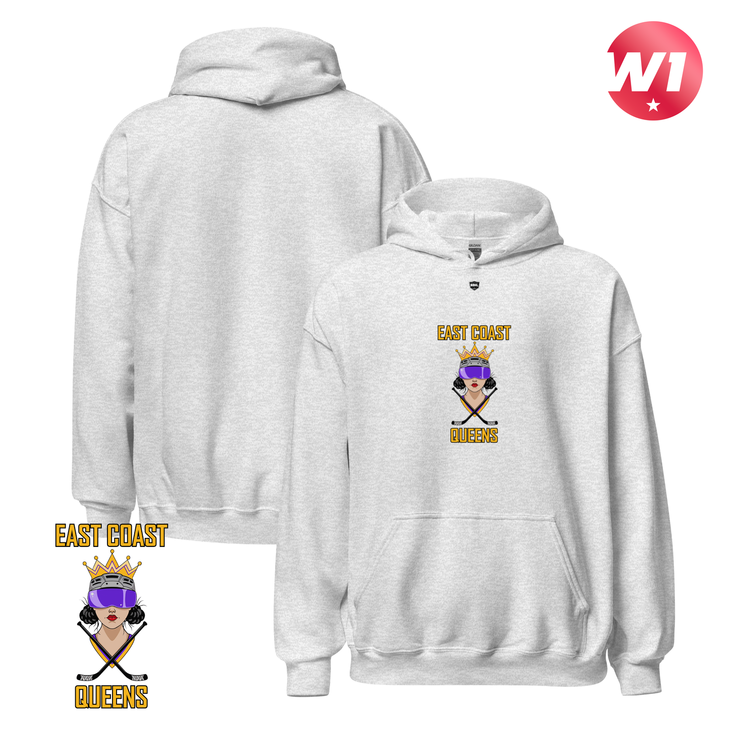 East Coast Queens 2026 Classic Logo Hoodie