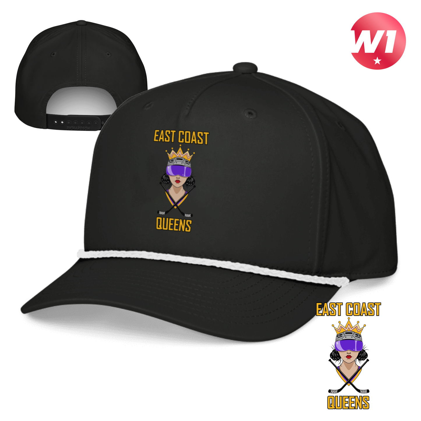East Coast Queens 2026 Rope Cap