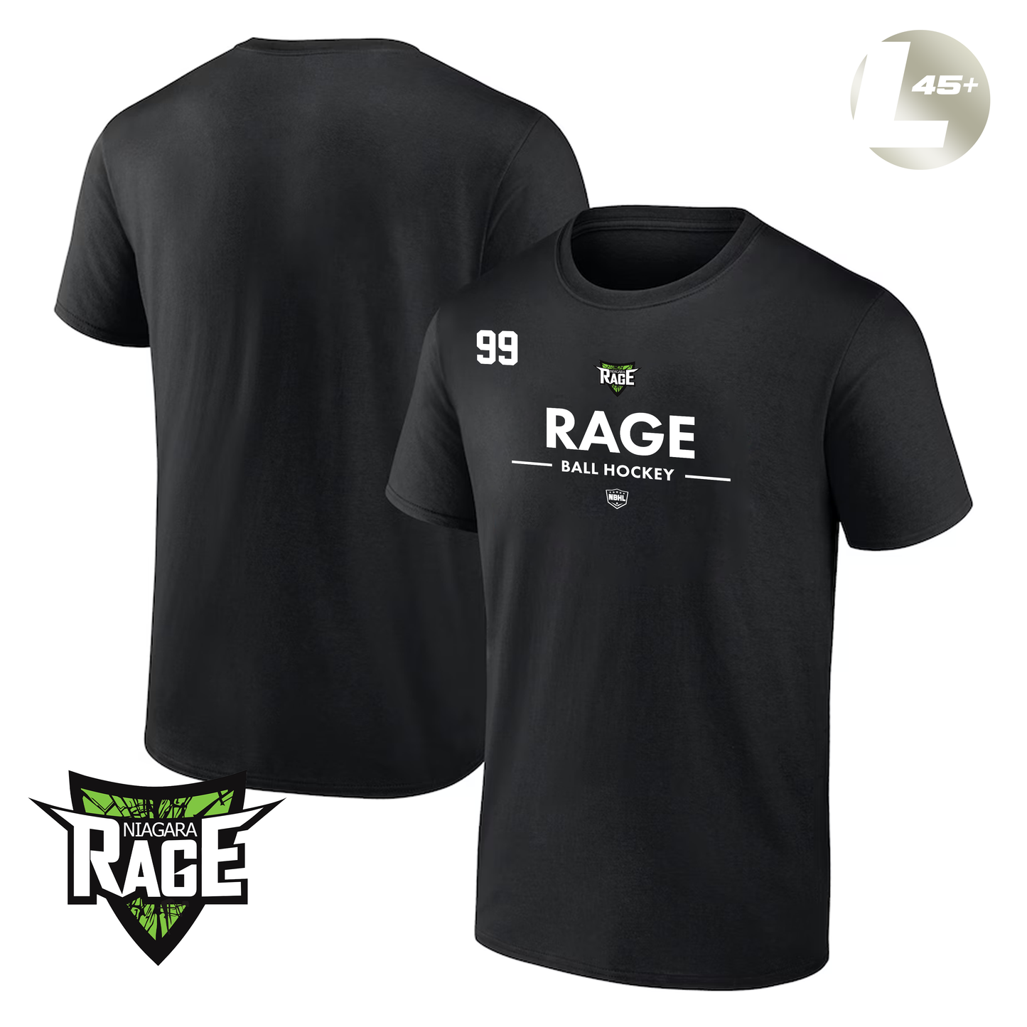 Niagara Rage 2026 Authentic Pro Primary T-Shirt
