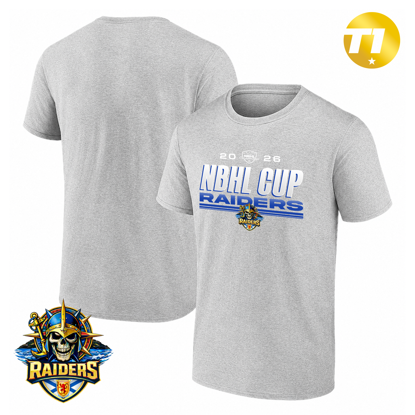 Nova Scotia Raiders 2026 NBHL Cup Player Tee