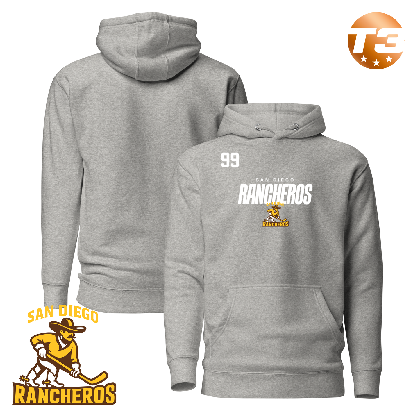 San Diego Rancheros 2026 Performance Player Hoodie