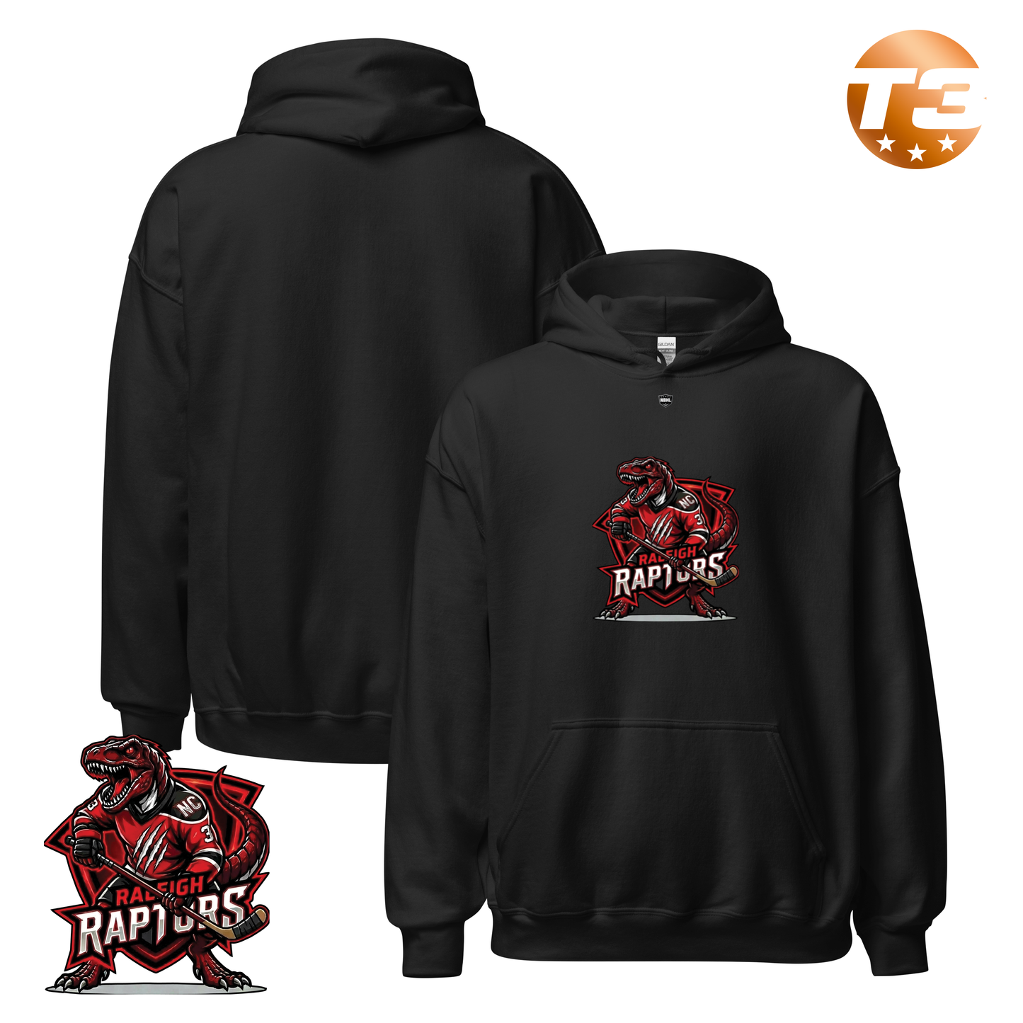 Raleigh Raptors 2026 Classic Logo Hoodie