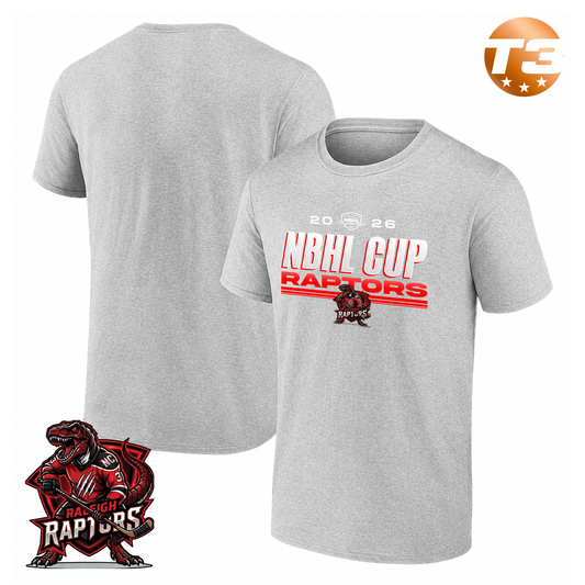 Raleigh Raptors 2026 NBHL Cup Player Tee