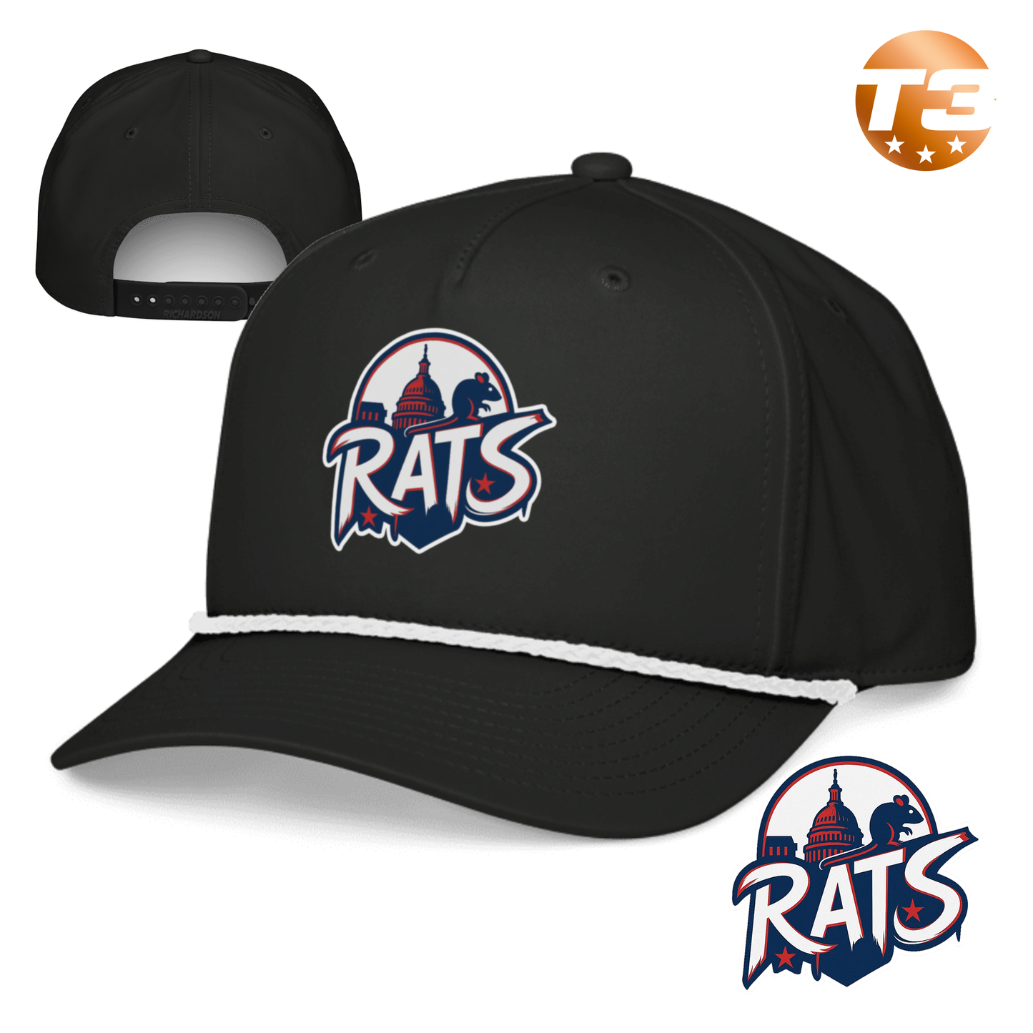 National Mall Rats 2026 Rope Cap