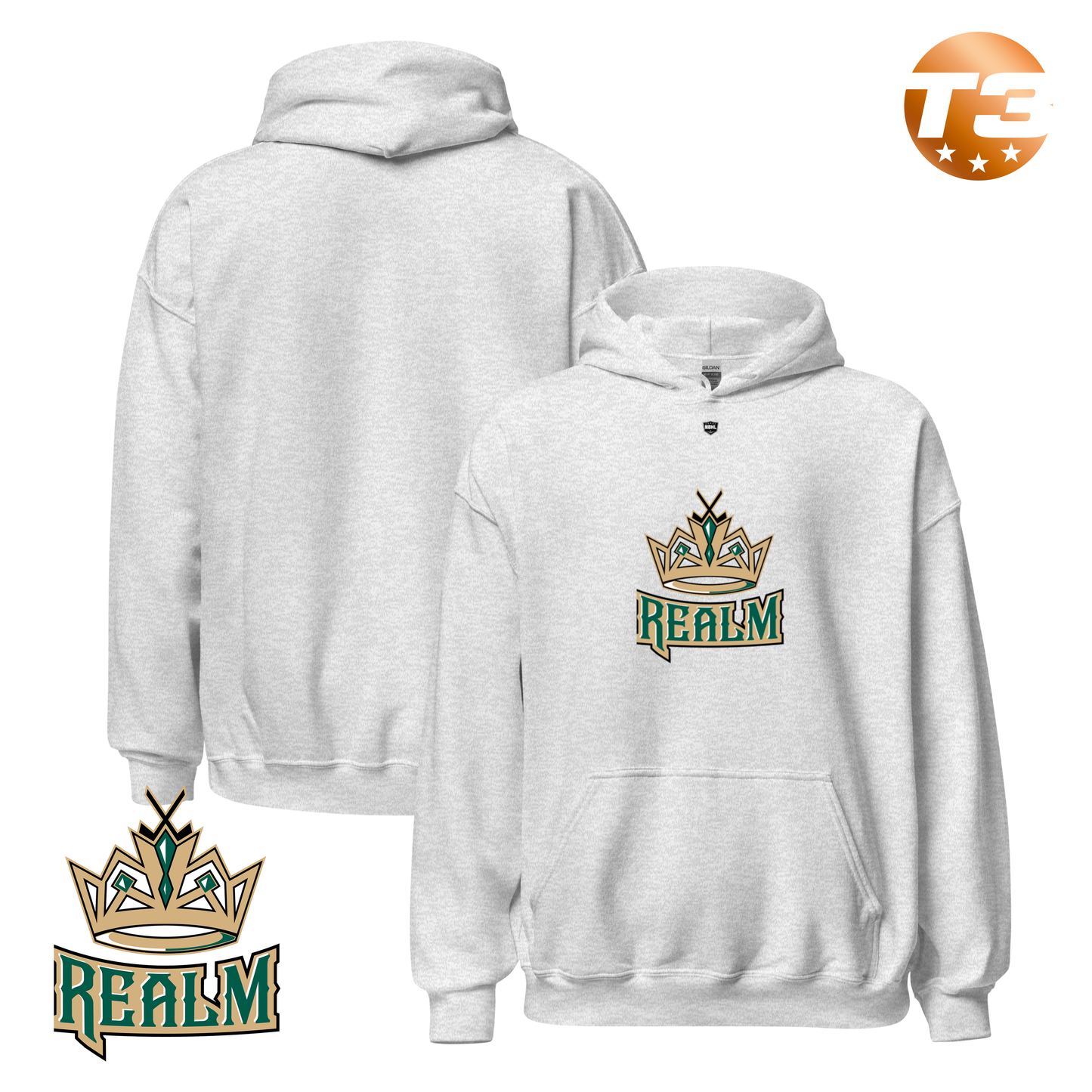 Queen City Realm 2026 Classic Logo Hoodie