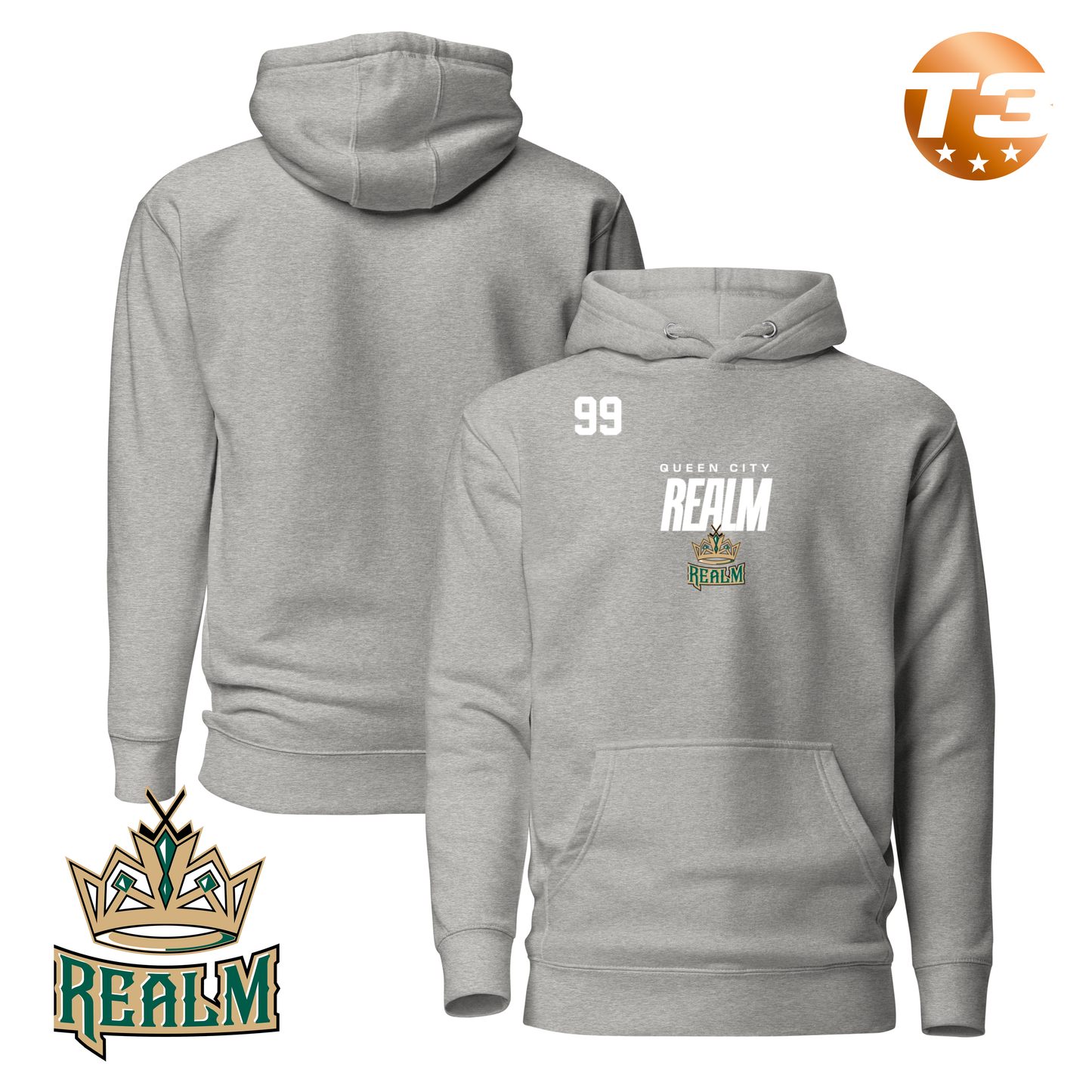 Queen City Realm 2026 Performance Player Hoodie