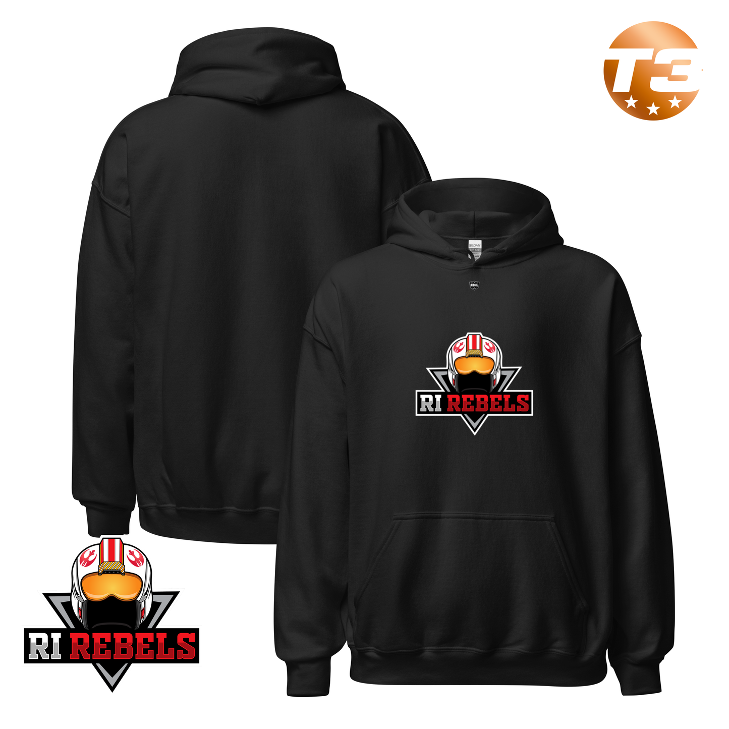 Rhode Island Rebels 2026 Classic Logo Hoodie