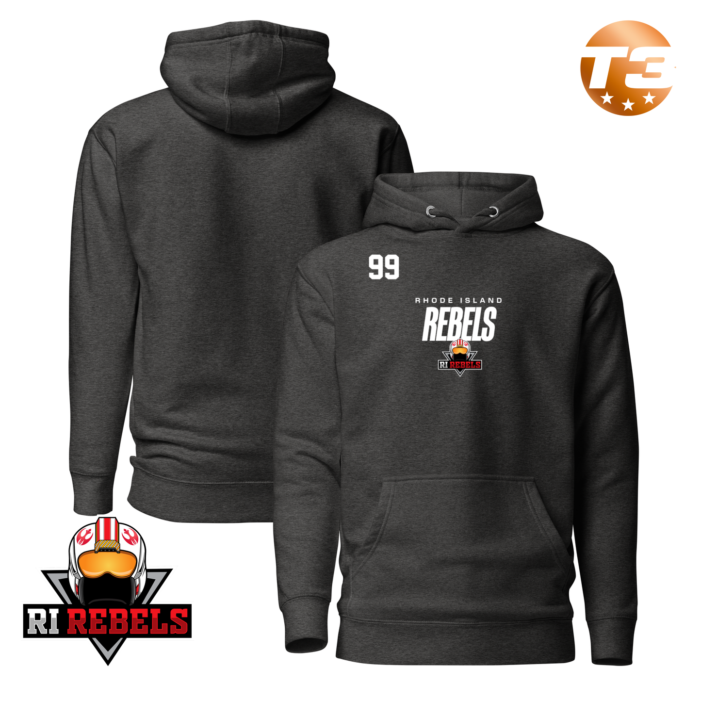 Rhode Island Rebels 2026 Performance Player Hoodie