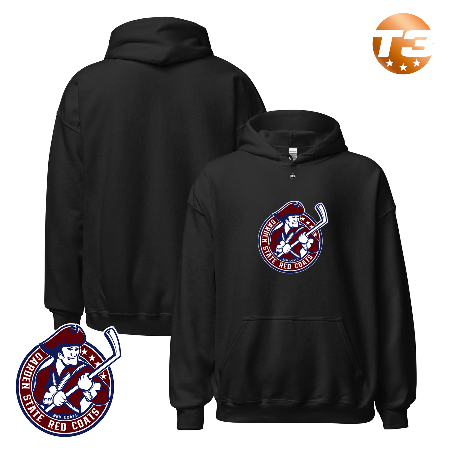 Garden State Red Coats 2026 Classic Logo Hoodie