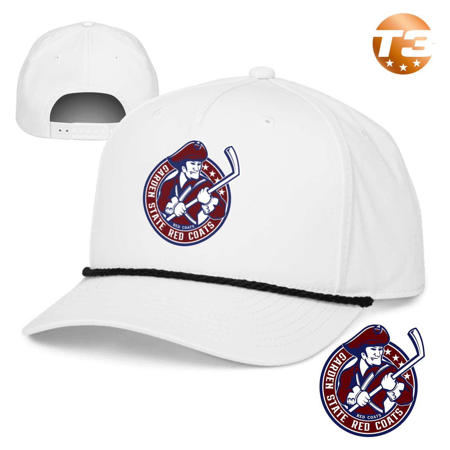 Garden State Red Coats 2026 Rope Cap