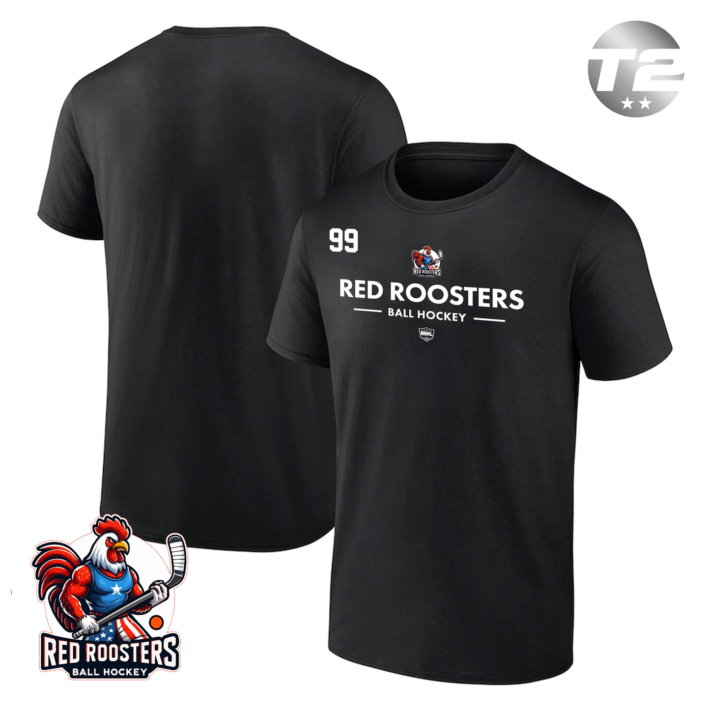 Florida Red Roosters 2026 Authentic Pro Primary T-Shirt