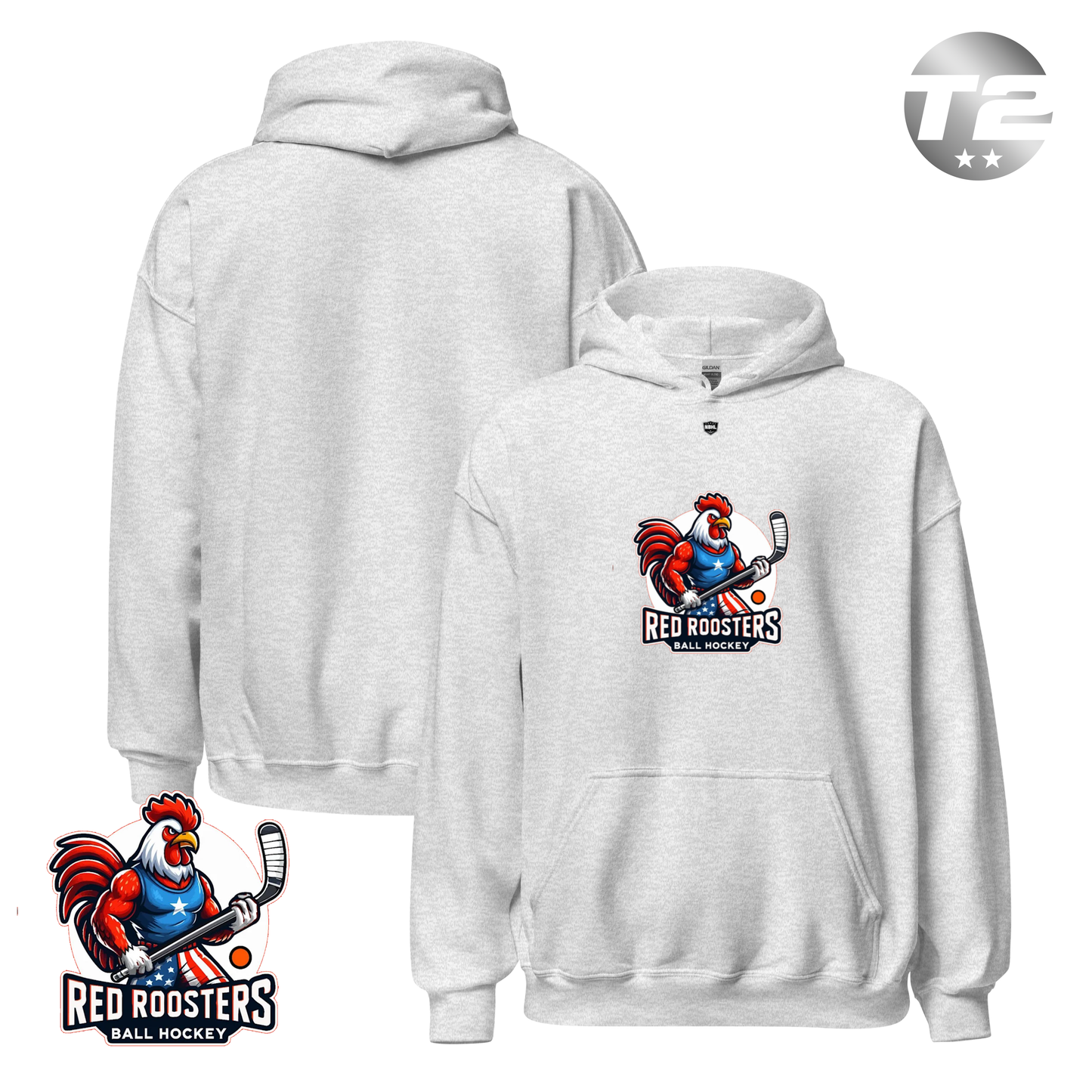 Florida Red Roosters 2026 Classic Logo Hoodie