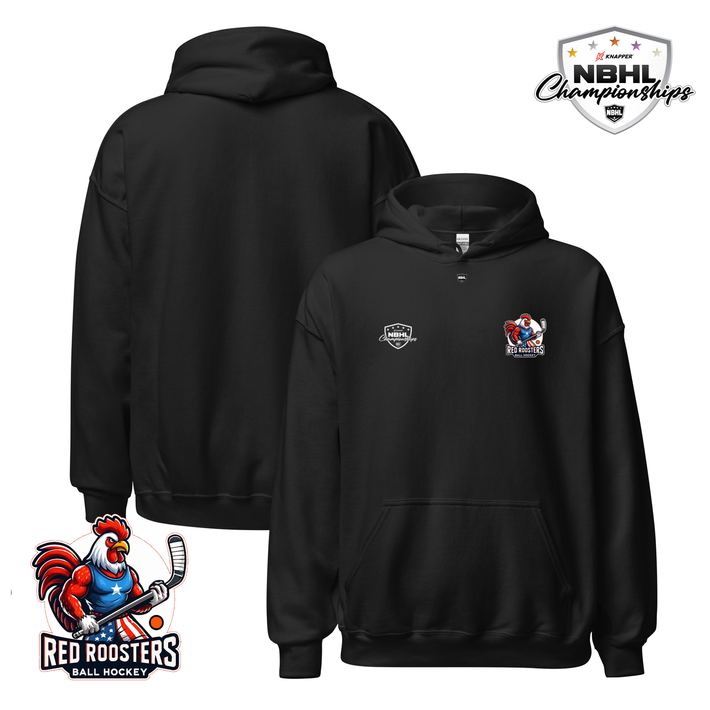 Florida Red Roosters 2026 NBHL Cup Team Hoodie