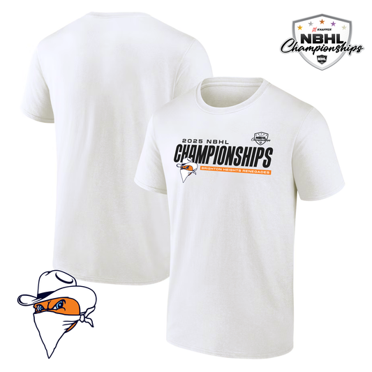 Brighton Heights Renegades 2025 NBHL Championships T-Shirt