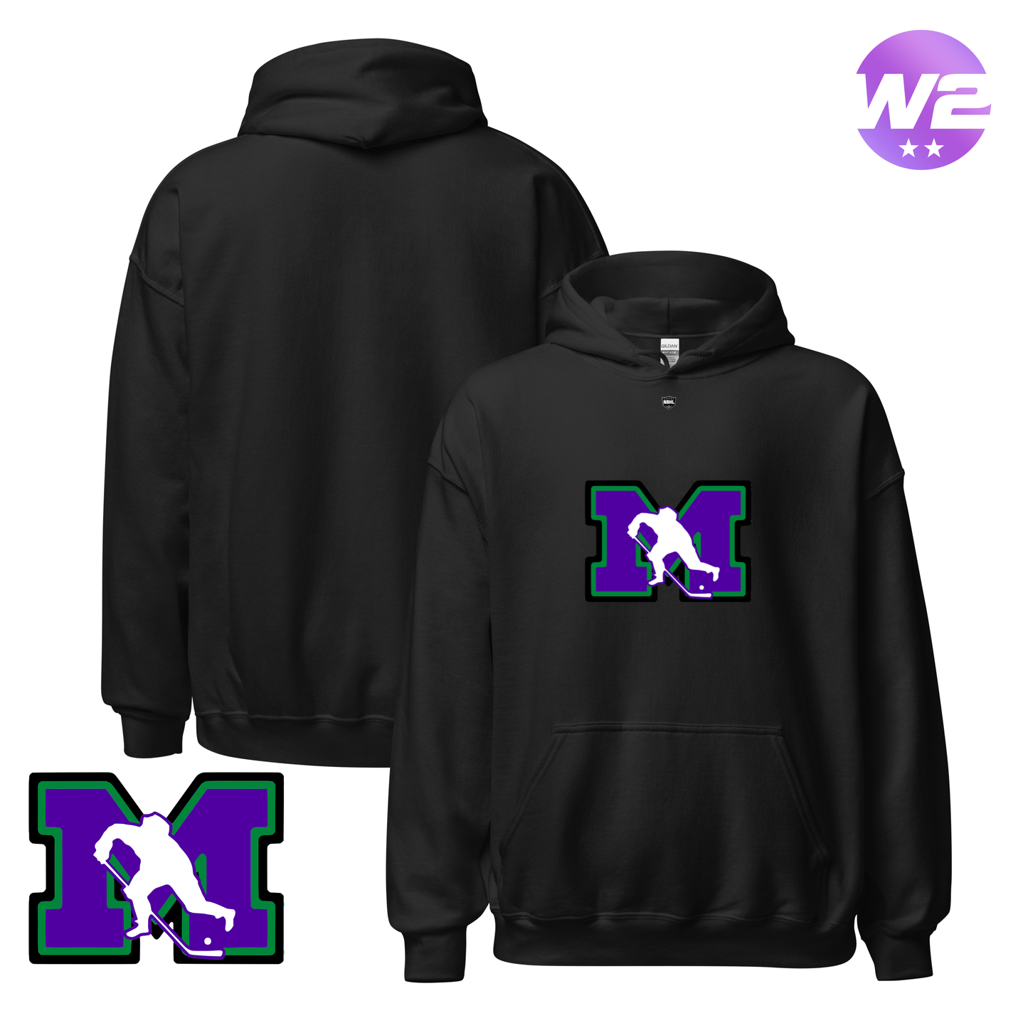 McKeesport Riddlers 2026 Classic Logo Hoodie