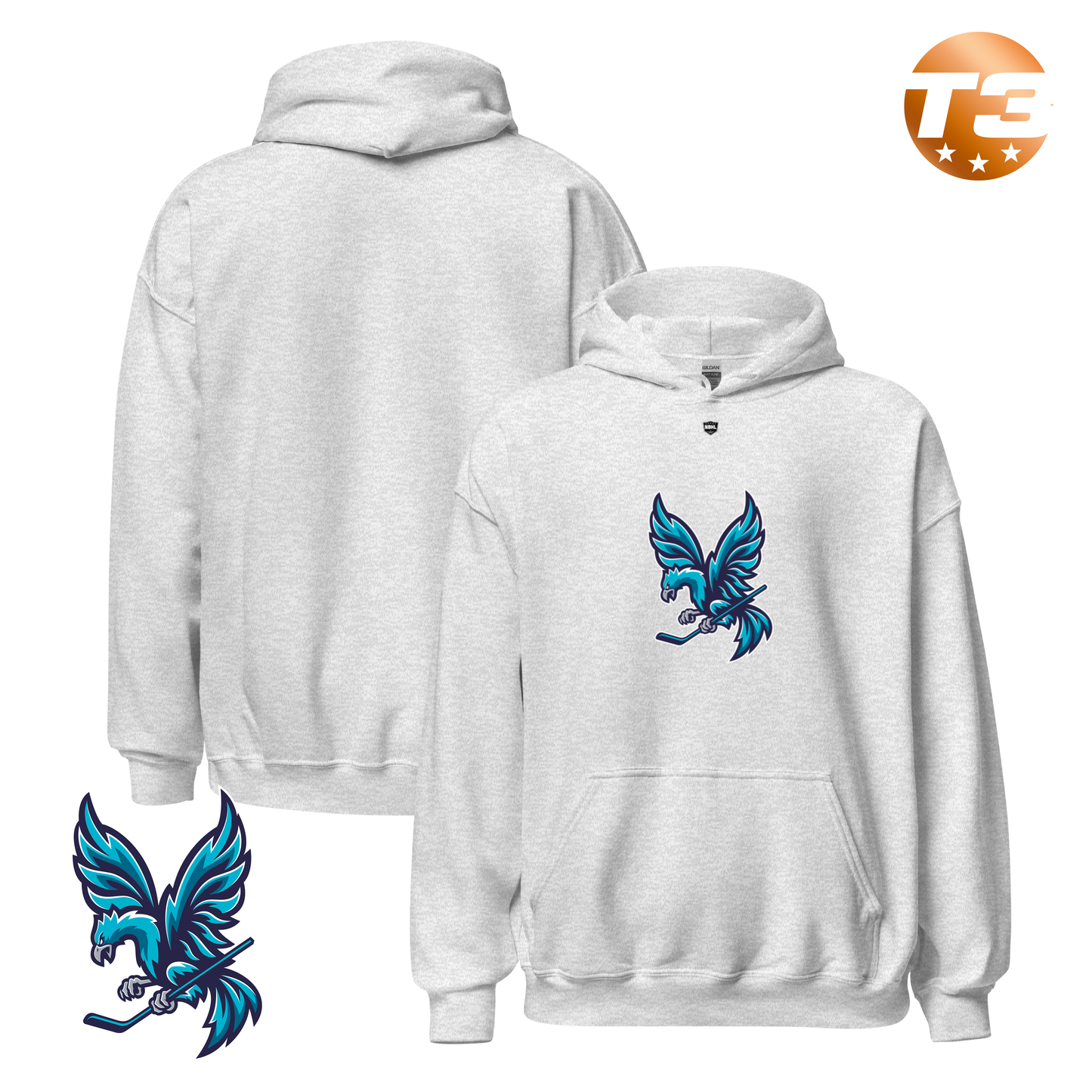 Charlotte Rise 2026 Classic Logo Hoodie