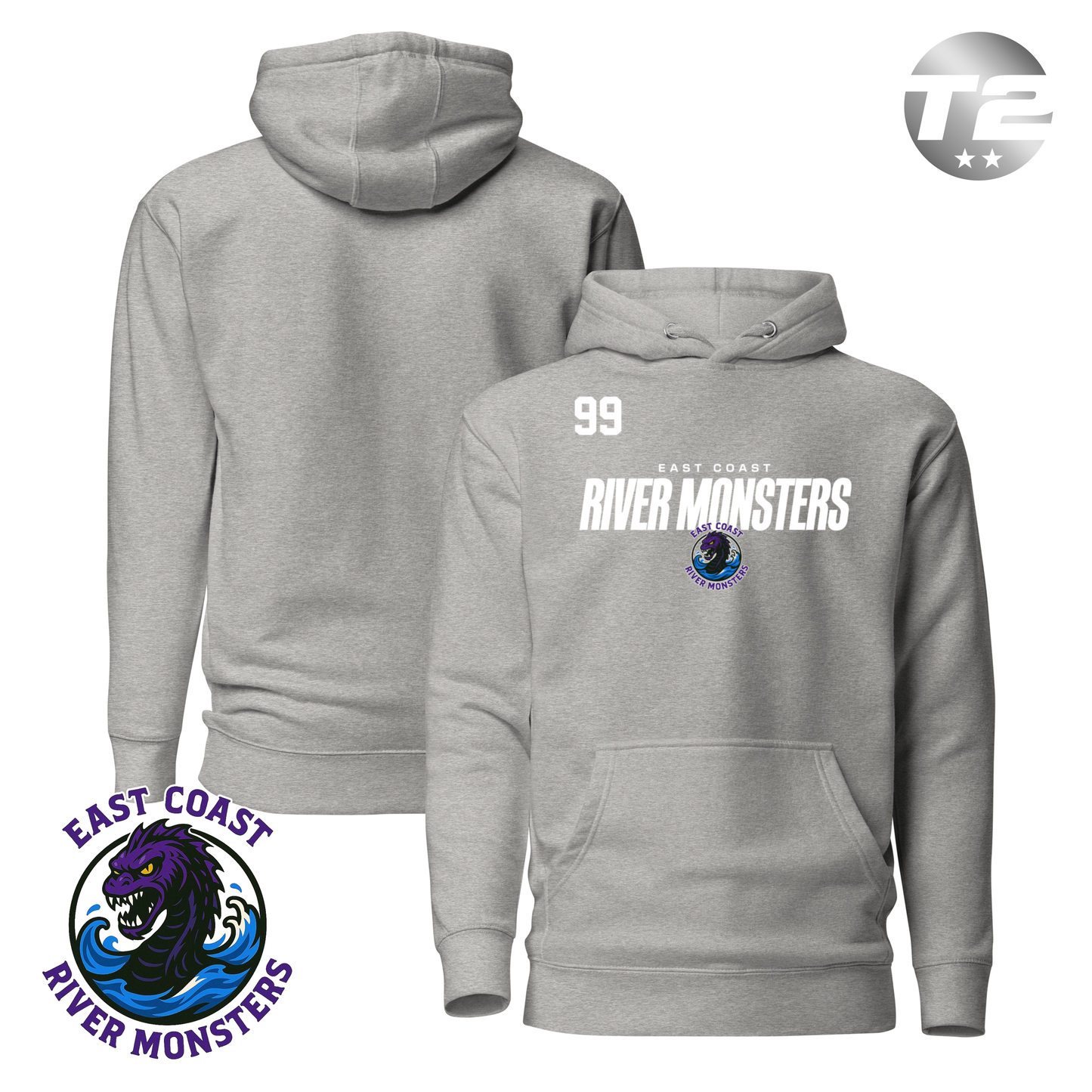 East Coast River Monsters 2026 Performance Player Hoodie