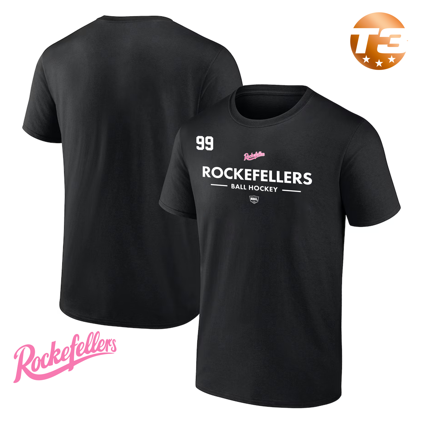 Ormond Beach Rockefellers 2026 Authentic Pro Primary T-Shirt
