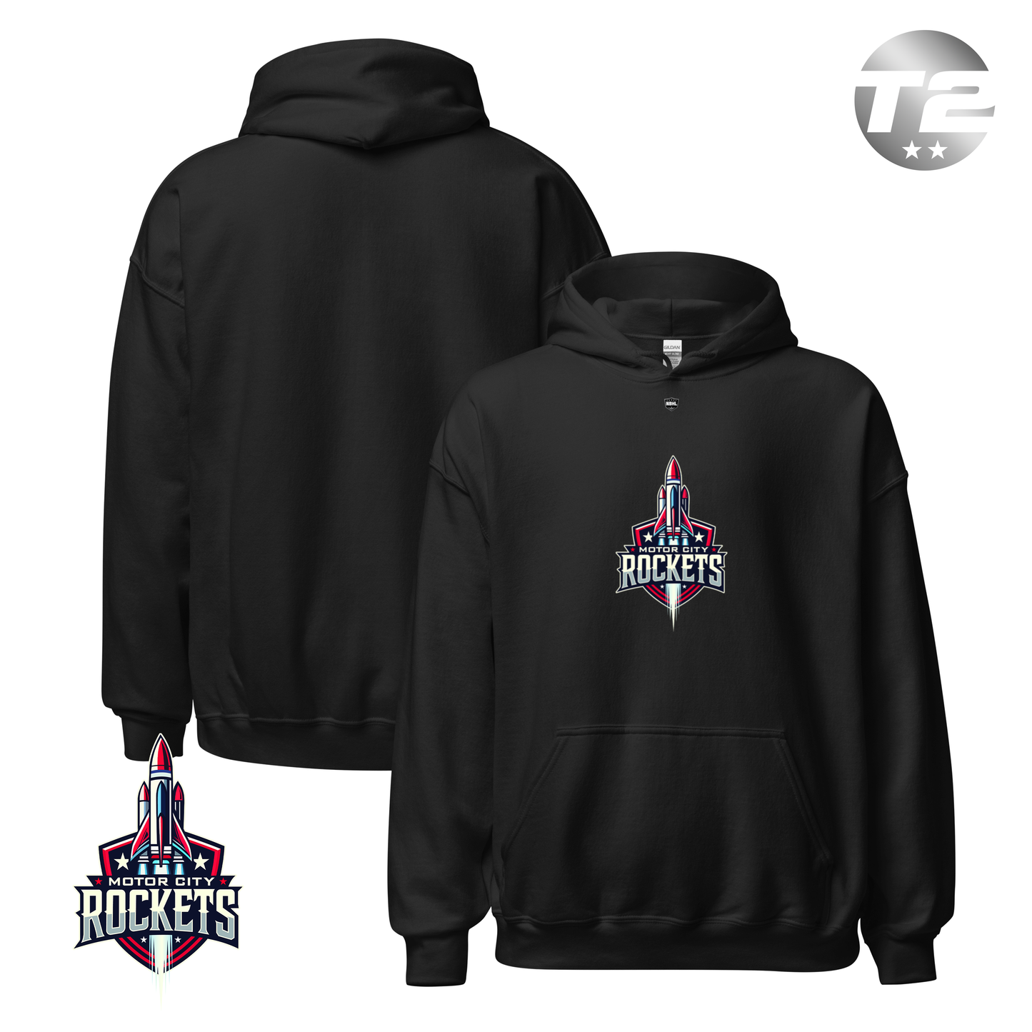 Motor City Rockets 2026 Classic Logo Hoodie