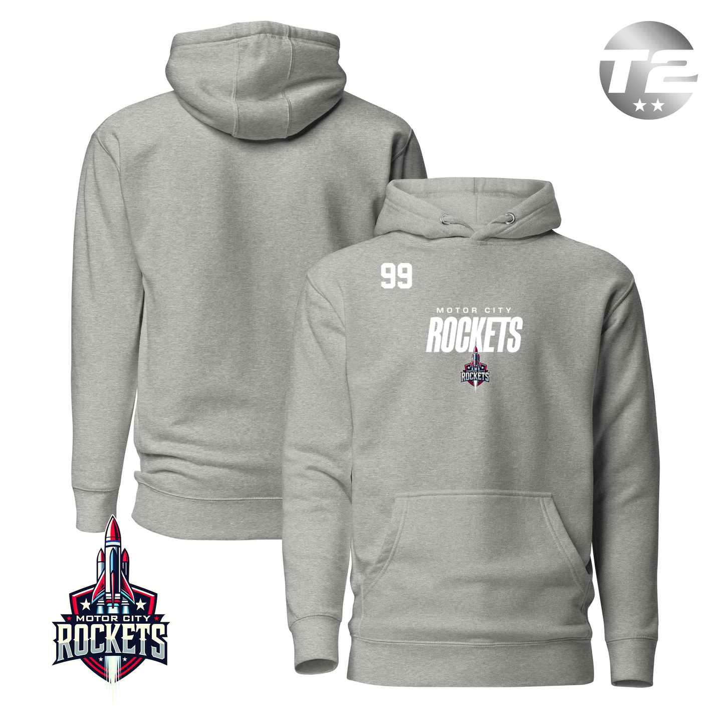 Motor City Rockets 2026 Performance Player Hoodie