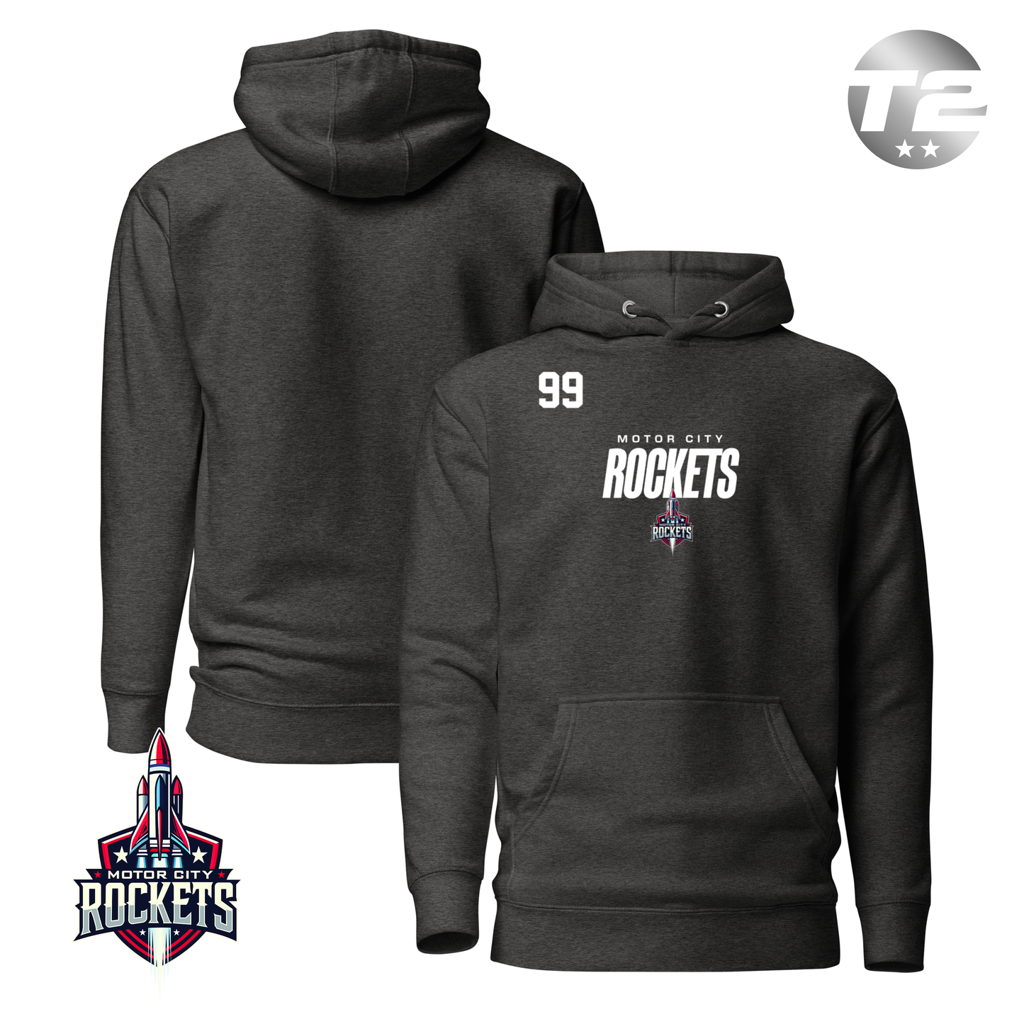 Motor City Rockets 2026 Performance Player Hoodie