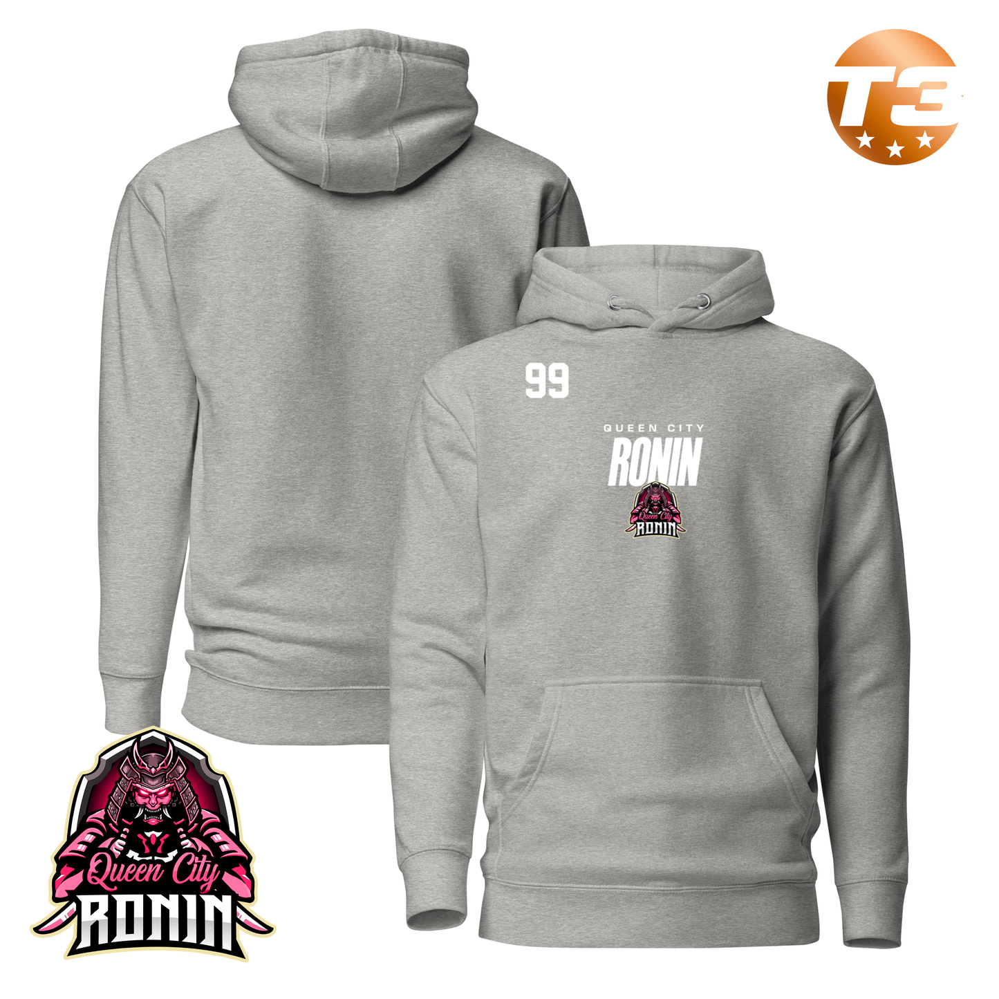 Queen City Ronin 2026 Performance Player Hoodie