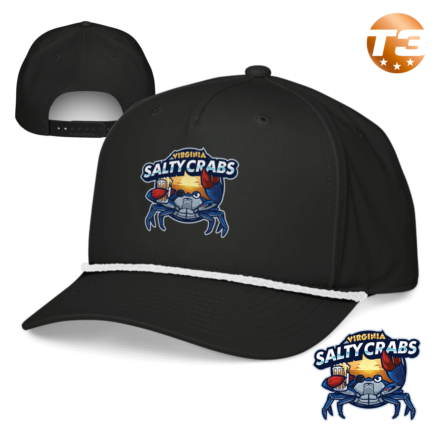 Virginia Salty Crabs 2026 Rope Cap