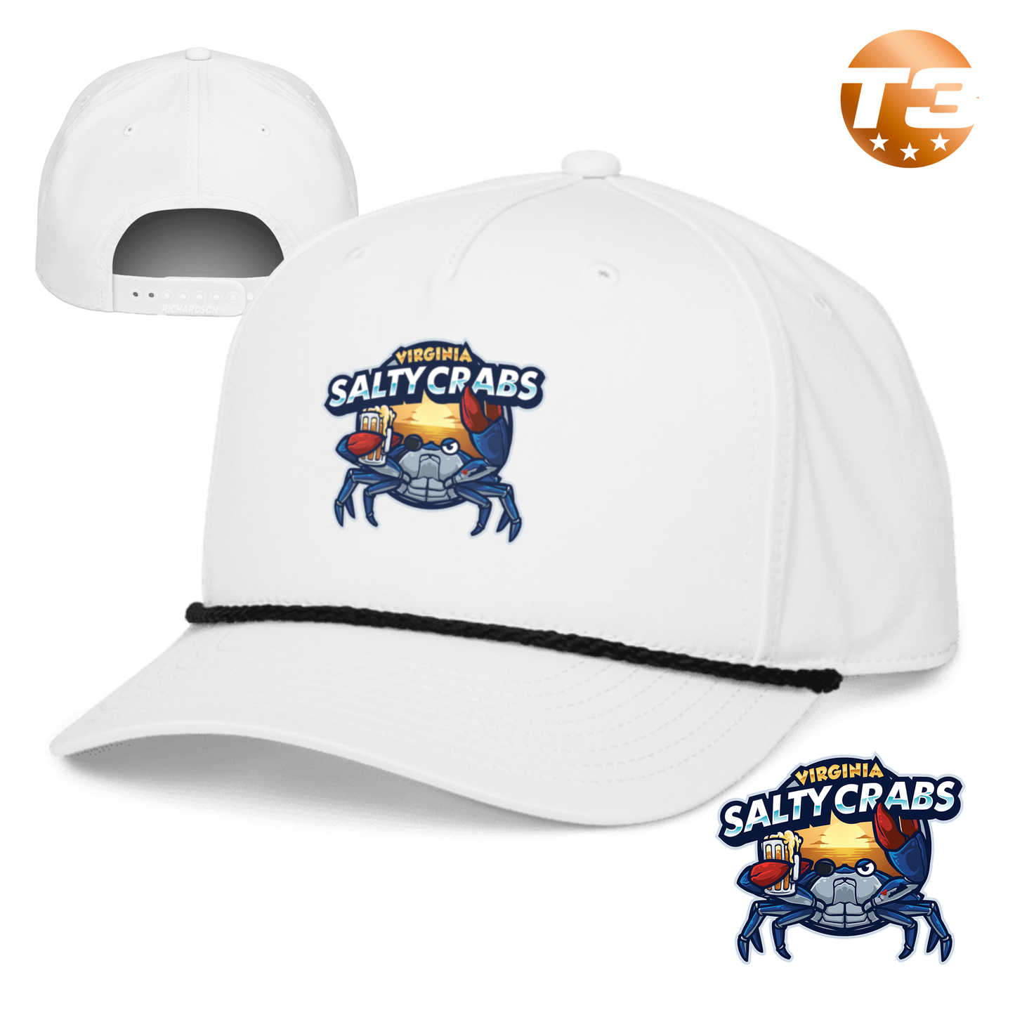Virginia Salty Crabs 2026 Rope Cap